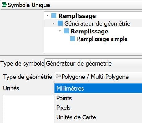 generateur geometrie QGIS 3.22